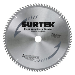 Disco Sierra Circular Corte Aluminio  12"  100 Dientes SURTEK (120633)
