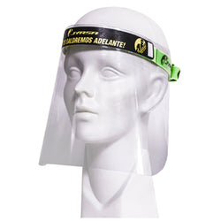 PROTECTOR FACIAL CLARO C/ ELASTICO JYRSA (WW-1127E)