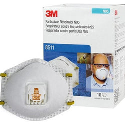 MASCARILLA MM-8511 MALOS OLORES CON VALVULA CAJA C/10PZ