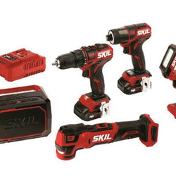 KIT DE 5 HERRAMIENTAS 12V BRUSHLESS (CB7368A-20)  SKIL