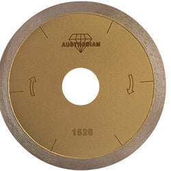 DISCO DIAMANTE RIN CONTINUO LAPIDARIO 4" X .025 X 7/8  AUSTRODIAM (1528)