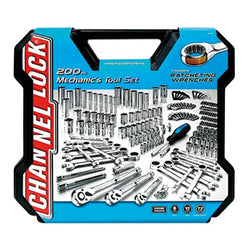 JUEGO DE DADOS CON 200 PIEZAS CHANNEL LOCK (CH2120)