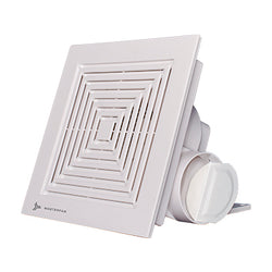 EXTRACTOR PLAFON 8" 200 M3/H BLANCO ABS MASTERFAN (EIPLTEBL08)