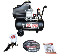 COMPRESOR DE AIRE SHP 25LT 2.5HP C/MANGUERA Y PISTOLA WINDER25