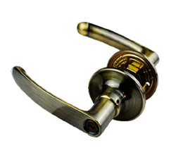 CERRADURA DE MANIJA  RANURA/BOTON PRAGA LATON BRILLANTE BAÑO (BLISTER) KOVAC (MPR16)