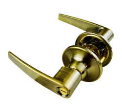 CERRADURA DE MANIJA PILSEN LATON BRILLANTE RANURA/BOTON BAÑO BLISTER KOVAC (MPI16)