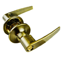 CERRADURA MANIJA PILSEN  LATON ANTIGUO RANURA/BOTON BAÑO BLISTER KOVAC (MPI15)