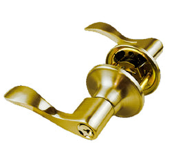 CERRADURA DE MANIJA LLAVE/BOTON SUMAVA  LATON ANTIGUO (BLISTER) KOVAC (MSU05)