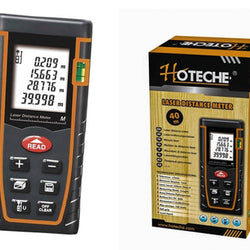 MEDIDOR DE DISTANCIA  LASER 60 METROS APAGADO AUTOMATICO HOTECHE (284902)