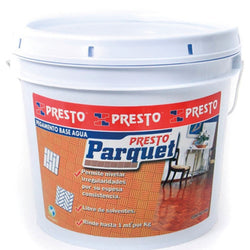 Pegamento Base Agua 4 kgs. P/Pisos Duela o Parquet PRESTO (5174)