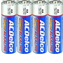 PILA ALCALINA  ACDELCO  AA  4 PZAS