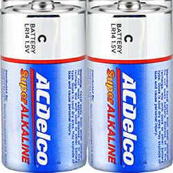 PILA ALCALINA  ACDELCO  C  2 PZAS