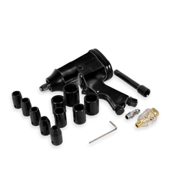 PISTOLA DE IMPACTO NEUMÁTICA CON KIT DE 10 DADOS (1/2”, 320 LB/FT) MIKELS (PINK-1/2)