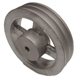 POLEA ALUMINIO 6" DOBLE RANURA TIPO B