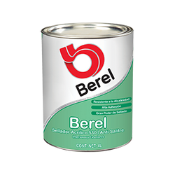 Sellador Acrilico Anti-Salitre CUBETA 19 Litro 530  BEREL