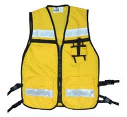 CHALECO BRIGADISTA AMARILLO CANARIO  (CH/BRACFORT)