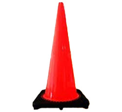 CONO 71 CENTIMETROS COLOR NARANJA BASE NEGRA FORTE (CN/NG71CMR)