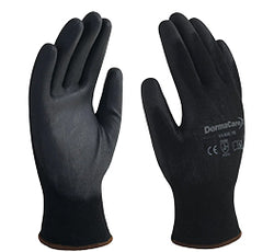 GUANTE NYLON PALMA POLIURETANO # 8/G DERMA CARE (51-600-8)