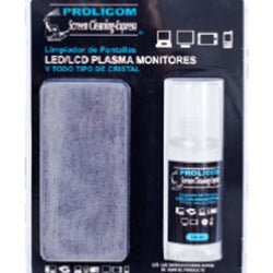 LIMPIADOR DE PANTALLAS LED/LCD MONITORES Y TODO T/CRISTAL PROLICOM (SCREEN CLEANING)