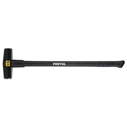 MARRO LARGO 12 LBS. X 36" MANGO MADERA TIPO NEVADA  PRETUL (MD-12MP) (22207)