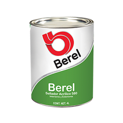 PROMOCION SELLADOR ACRILICO GALON 4 LITROS 580  BEREL