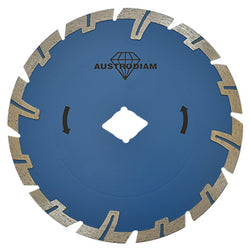 DISCO DIAMANTE TURBO 7" X .025 X 7/8  AUSTRODIAM (2551)  TIPO SAMURAI (DDT) USO EN SECO EXCEPTO GRA