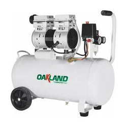 COMPRESOR DE AIRE LIBRE DE ACEITE 1 HP 50LTS OAKLAND (OAKCOM-7550)