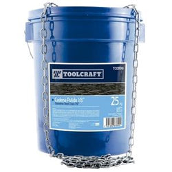 CADENA PULIDA  3/16" CUBETA DE 25 KILOS TOOLCRAFT (TC0901)