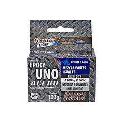 EPOXY UNO 100GR. USO GENERAL ACERO (UNOA98)