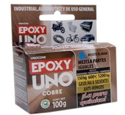 EPOXY UNO 100GR. USO GENERAL COBRE  (UNOCO98)