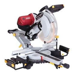 SIERRA DE INGLETE DESLIZANTE  DOBLE BISEL CON GUÍA LÁSER 12" HICAGO ELECTRIC (61969)