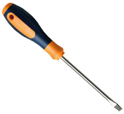 DESARMADOR PUNTA PLANA 3/16X8 MANGO INYECTADO TRAMONTINA (44127024)