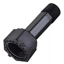 NIPLE PLASTICO P/MEDIDOR  1/2" NPT TUERCA 1" (NMP25)