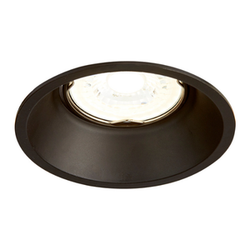 SPOT EMPOTRADO 85MMX94MM. NEGRO TECNOLITE (60YD221MVN) S/LAMPARA