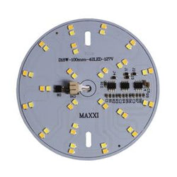 PANEL  LED PCB 18W 6500K LUZ FRIA DRIVER INCLUIDO 127 V  (MX-LED PCB 18W) MAXXI