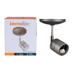 SPOT DE SOBREPONER DIRIGIBLEDE 6 W 100-240V FOCO NO INCLUIDO TECNOLITE (60YSN368LMVS)