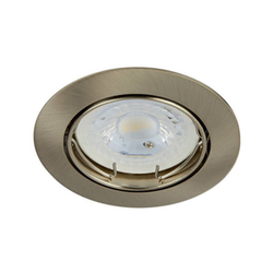 SPOT  EMPOTRADO BASE GX5.3, FOCO MR16 NO INCLUIDO SATIN (YD-330/S) TECNOLITE