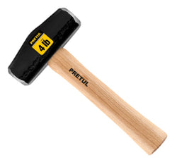 MARRO CORTO  2 LBS. X 10 3/4" MANGO MADERA TIPO NEVADA  PRETUL (DHT-2P) (22215)