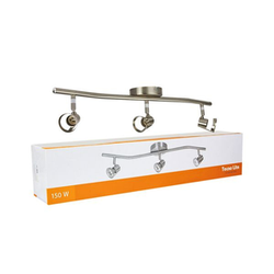 SPOT SOBREPONER DIRIGIBLE 18W 100-240V, 3 BASES GU10,  NO INCLUIDO TECNOLITE (180LVR7203MVS)