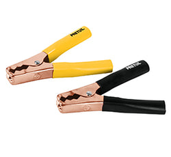 PINZAS CAIMÁN PARA CABLE PASA CORRIENTE, 2 PIEZAS, PRETUL (CAIMAN-P) (20123)