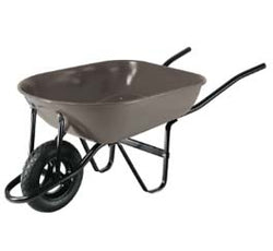 CARRETILLA 5.5FT3,NEUM.REF, BASTIDOR BIPARTIDO, GRIS, PRETUL (CAP-5NB) (20646)