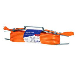 EXTENSIÓN ELÉCTRICA USO RUDO, 15 M, CALIBRE 16,  VOLTECK (ER-15X16) (48048)
