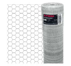 MALLA DE ACERO GALVANIZADO, HEXAGONAL, 25 MM X 1.20 M FIERO (MAHE-2512) (44657)