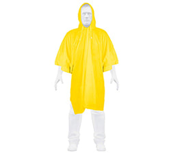PONCHO UNITALLA, PVC,0.10 MM,  PRETUL (PONCHO-P) (21541)
