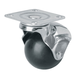 RODAJA ESFÉRICA, 50 MM CON PLACA FIERO (RO-50P) (44391)