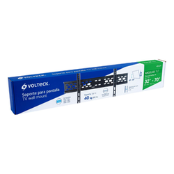 SOPORTE FIJO CON INCLINACIÓN AJUSTABLE P/PANTALLAS 32'-70' VOLTECK (TVSA-70) (48429)
