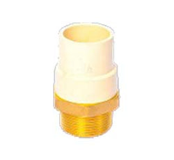 CONECTOR MACHO CPVC 3/4" C/INSERTO BRONCE FLOWGUARD (G0619)