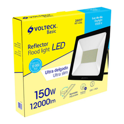 REFLECTOR ULTRA DELGADO DE LED, 150 W VOLTECK (REF-405L) (28017)