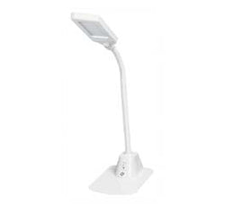 LÁMPARA DE ESCRITORIO DE LED, BLANCA, 5W VOLTECK (LES-100L) (46189)