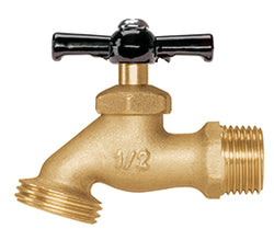 LLAVE PARA MANGUERA, LATÓN 1/2'', 100 G, PRETUL (LL-JAR-P) (22146)
